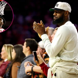 LeBron James Sat For National Anthem While Attending His Son’s USC Debut