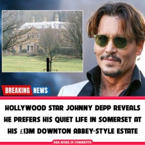 Hollywood star Johnny Depp reveals he prefers his quiet life in Somerset at his £13m Downton Abbey-style estate