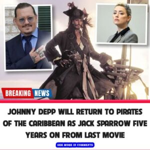 Johnny Depp will return to the Pirates Of The Caribbean as Captain Jack Sparrow – five years on from the last film