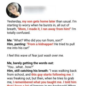 Kid Walking Home From School Spots Stranger Tail, Uses His Mother’s Trick to Outsmart the Pursuer – Story of the Day