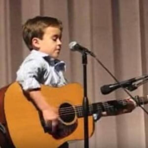 A Little Boy Who Sounds Like Johnny Cash Is Met With Standing Ovations by the Audience…