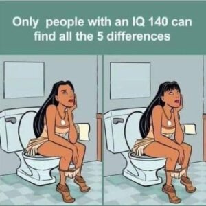 Test: Only a person with an IQ of 140 can find the 5 differences