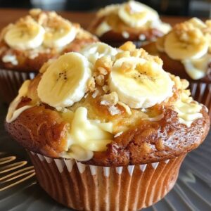 Rise and shine with the aroma of our freshly baked Banana Cinnamon Dream Muffins