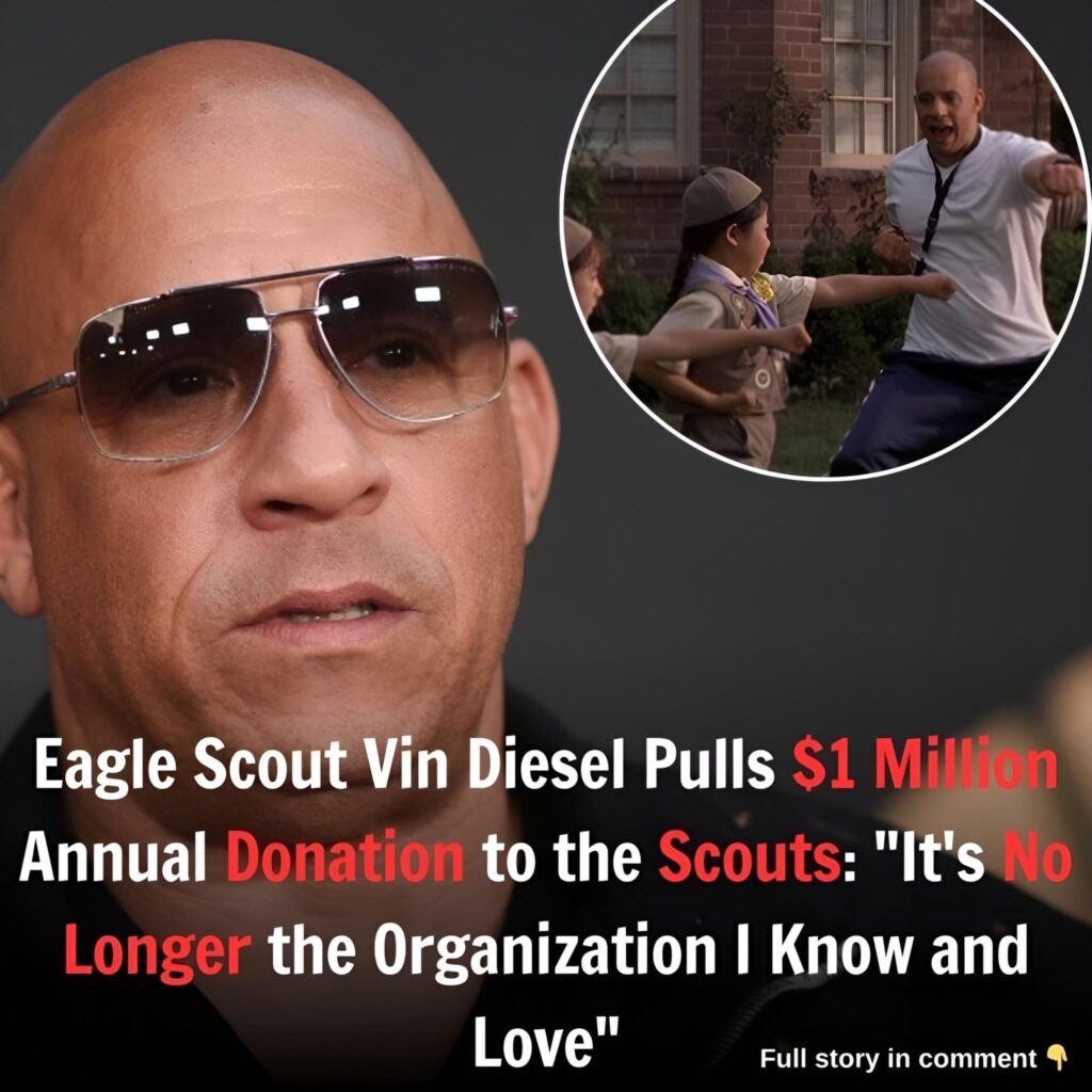 Eagle Scout Vin Diesel Pulls $1 Million Annual Donation to the Scouts ...