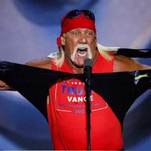 ‘Crowd Erupts As Hulk Hogan ‘Hulks Up’ On Stage During Epic RNC Speech