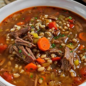 Beef and Barley Soup