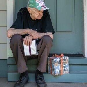 Lonely Old Man Invites Family to Celebrate His 93rd Birthday, but Only a Stranger Shows Up