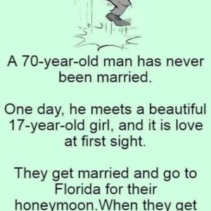 A 70-year-old man who has never tied the knot – LOL