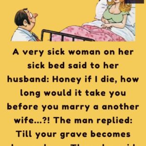 A very sick woman on her bed