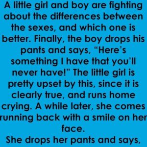 A Funny Exchange Between a Little Boy and Girl