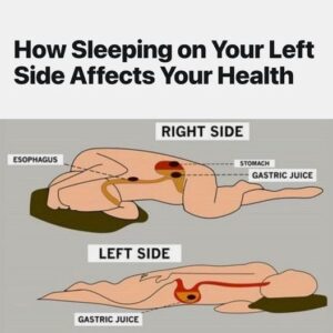 Sleeping on your left side can bring incredible health benefits