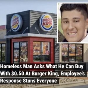 Teen Burger King Worker Helping Homeless Man Goes Viral