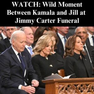 Tension Between Jill Biden, Kamala Harris at Carter Funeral