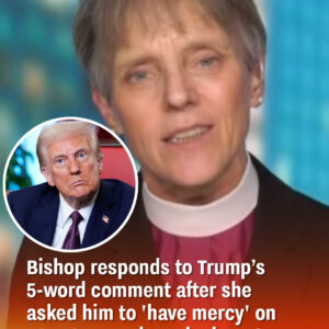 Bishop responds to Trump’s 5-word comment after she asked him to ‘have mercy’ on LGBTQ+ people and migrants