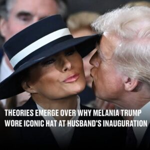 There Are Theories As To Why Melania Trump Put On The Famous Hat During Her Husband’s Inauguration