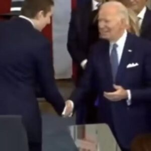 Fans beg to know what Barron Trump told Biden at inauguration