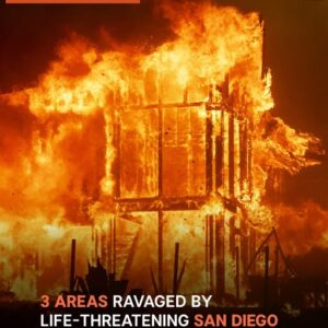 San Diego Fire Ravages 3 Populated Areas – Latest Updates