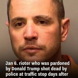 Jan 6. rioter who was pardoned by Donald Trump shot dead by police at traffic stop days after executive order