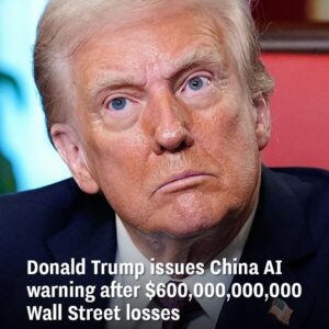 Donald Trump issues China AI warning after 0,000,000,000 Wall Street losses