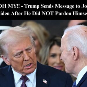 Trump Sends Cryptic Message To Biden After He Didn’t Pardon Himself