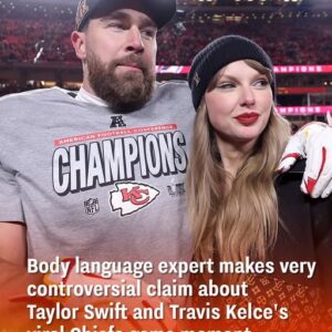 Body Language Specialist Claims Something Controversial About Taylor Swift and Travis Kelce’s Viral Moment with the Chiefs