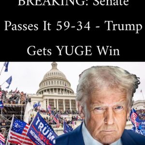 Senate Passes it 59-34 !! Confirms Kristi Noem as Trump’s Department of Homeland Security secretary