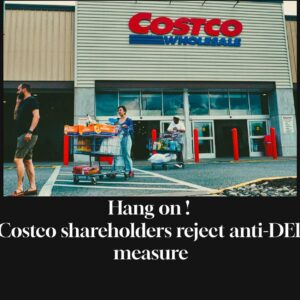 Costco shareholders reject anti-DEI measure