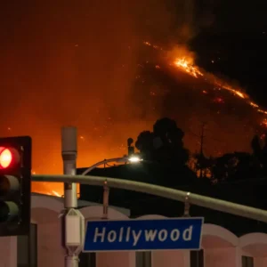 New Update: The fire in Hollywood is spreading rapidly—stay alert and be aware.