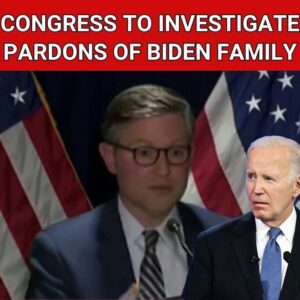 Speaker Johnson says Congress will investigate pardons of Biden family members