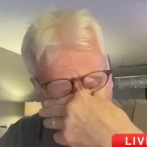 James Woods broke down in tears about his home.