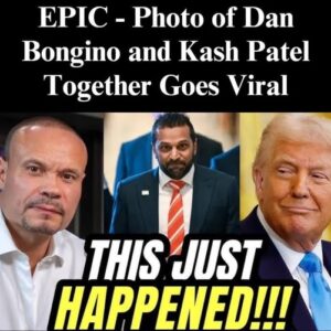 Viral image featuring Dan Bongino and Kash Patel sweeps the internet.