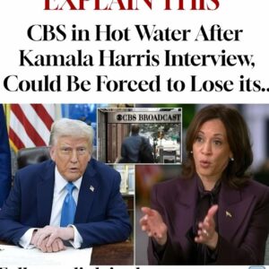 BREAKING.. President Trump unloads on CBS after transcript release of Kamala Harris interview.