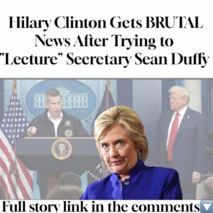 Sean Duffy tells Hillary Clinton to ‘sit this one out’ after she chimes in on his DOGE announcement