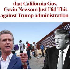 JUST IN!! California approves M to protect immigrants and defend state against Trump administration