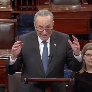 Chuck Schumer Has Temper Tantrum on Senate Floor Over Trump