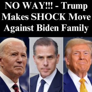 Trump Removes Secret Service Protection For Hunter, Ashley Biden