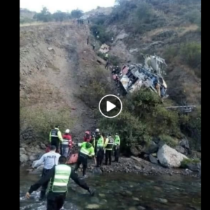 🚨BREAKING NEWS🚨 At least 21 dead after bus falls into an abyss in…see more