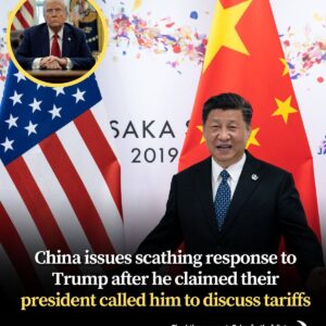 Trump claims their president contacted him to negotiate tariffs, and China responds harshly. Trump claims their president contacted him to negotiate tariffs, and China responds harshly.