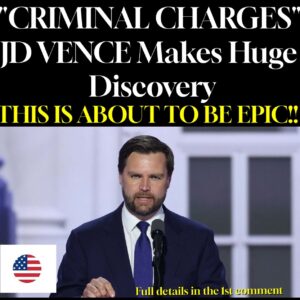 “CRIMINAL CHARGES” JD VENCE Makes Huge Discovery THIS IS ABOUT TO BE EPIC!!