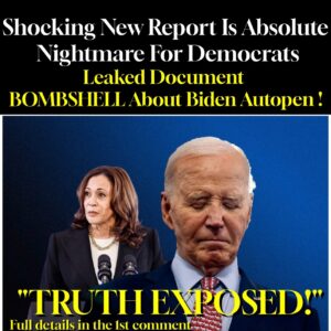 Shocking New Report Is Absolute Nightmare For Democrats Leaked Document BOMBSHELL About Biden Autopen!