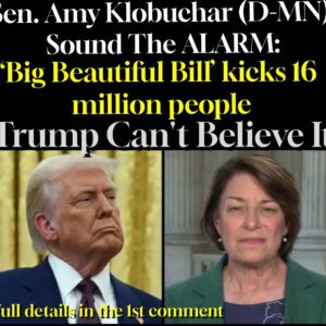 Sen. Amy Klobuchar (D-MN) Sound The ALARM: ‘Big Beautiful Bill’ kicks 16 million people