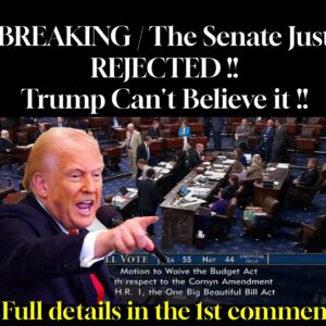 BREAKING / The Senate Just REJECTED !! Trump Can’t Believe it !!
