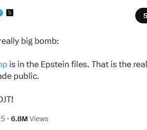 MAJOR BREAKING: Elon Musk drops a jaw-dropping accusation that Donald Trump “is in the Epstein files”