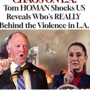 Tom HOMAN Shocks US Reveals Who’s REALLY Behind the Violence in L.A. Tom HOMAN Shocks US Reveals Who’s REALLY Behind the Violence in L.A.