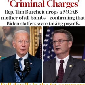 Rep. Tim Burchett drops a MOAB—mother of all bombs—confirming that Biden staffers were taking payoffs