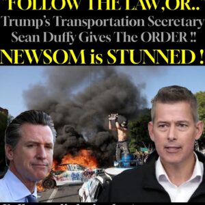 “FOLLOW THE LAW,OR.. Trump’s Transportation Secretary Sean Duffy Gives The ORDER !! “FOLLOW THE LAW,OR.. Trump’s Transportation Secretary Sean Duffy Gives The ORDER !!