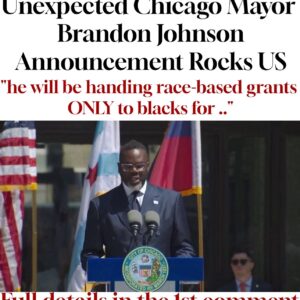 JUST IN / Unexpected Chicago Mayor Brandon Johnson Announcement Rocks US