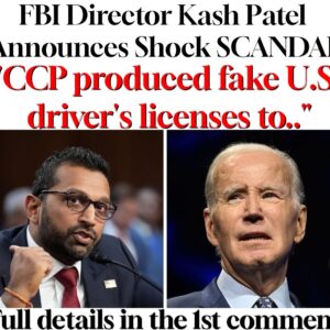 FBI Director Kash Patel Announces Shock SCANDAL “CCP produced fake U.S. driver’s licenses to..’