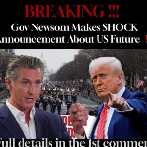 BREAKING !… Gov Newsom Makes SHOCK Announcement About US Future