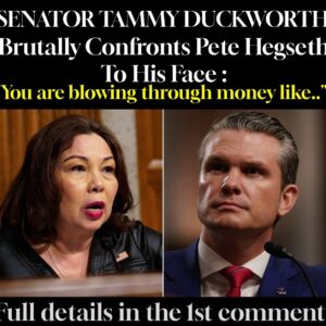 SENATOR TAMMY DUCKWORTH Brutally Confronts Pete Hegseth To His Face : You are blowing through money like..